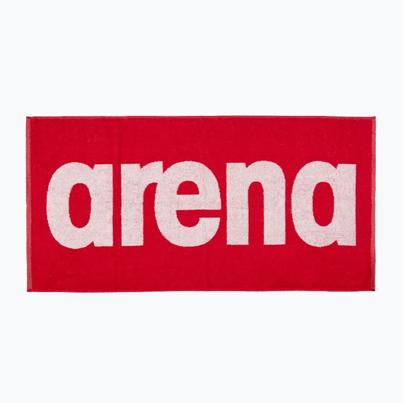 Рушник Arena Gym Soft red/white 4