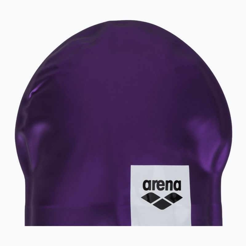 Шапочка для плавання arena Logo Moulded purple