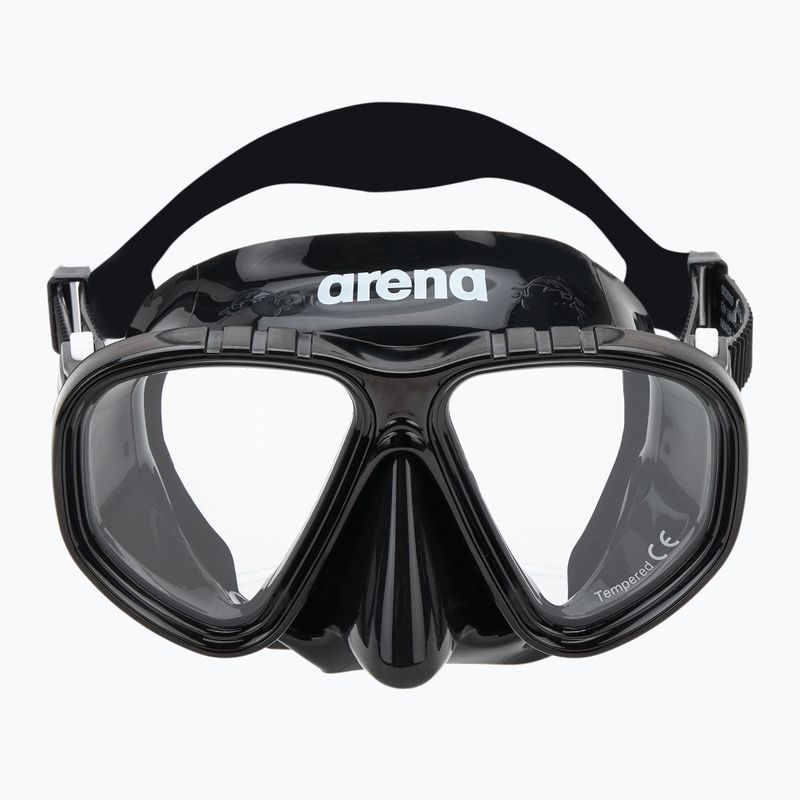 Набір для снорклінгу дитячий arena Premium Snorkeling Set Jr black/clear/black 3