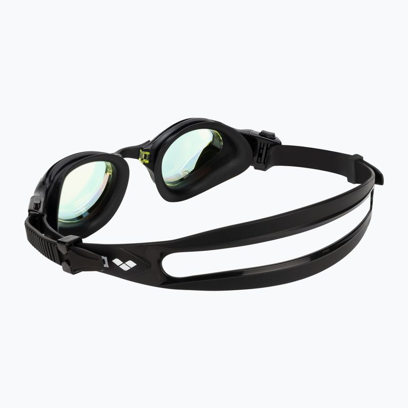 Окуляри для плавання Arena Cobra Tri Swipe Mirror yellow copper/black 4