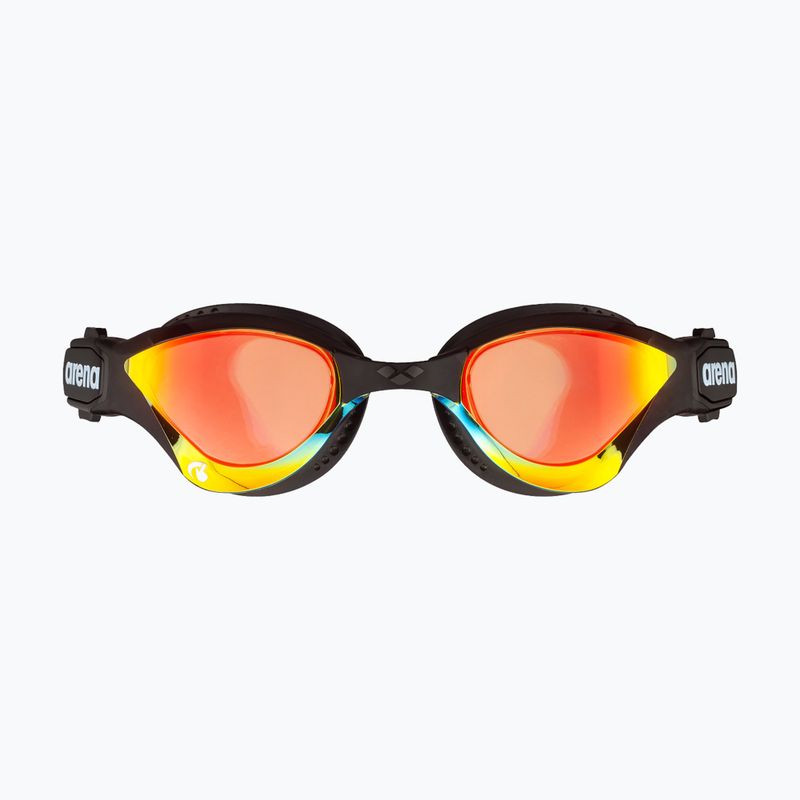 Окуляри для плавання Arena Cobra Tri Swipe Mirror yellow copper/black 7