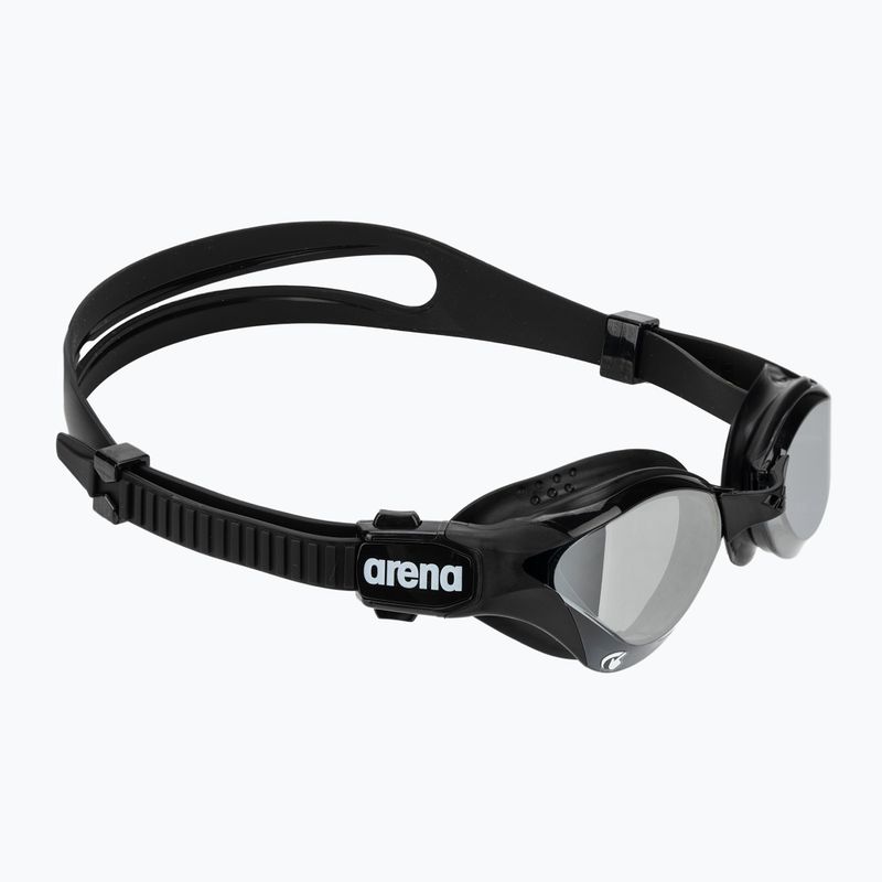 Окуляри для плавання arena Cobra Tri Swipe Mirror silver/black