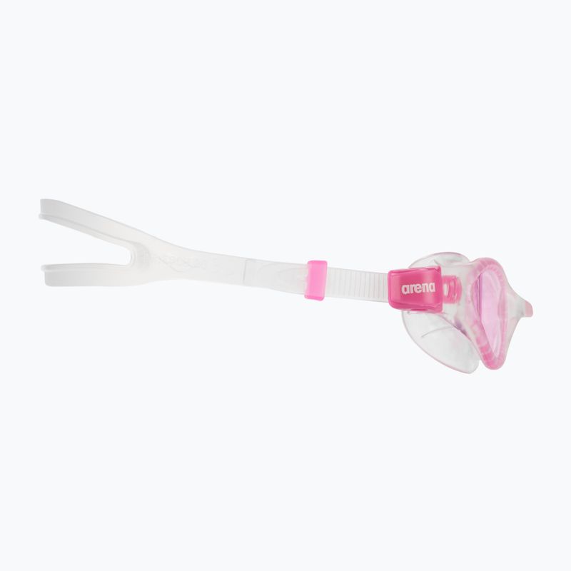 Окуляри для плавання дитячі Arena Cruiser Evo Jr fuchsia/clear/clear 3