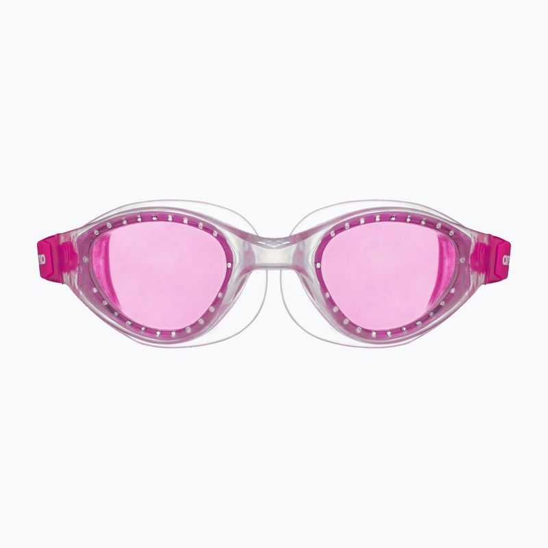 Окуляри для плавання дитячі Arena Cruiser Evo Jr fuchsia/clear/clear 7