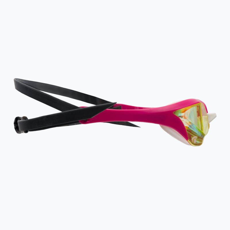 Окуляри для плавання Arena Cobra Ultra Swipe Mrirror yellow copper/pink 3