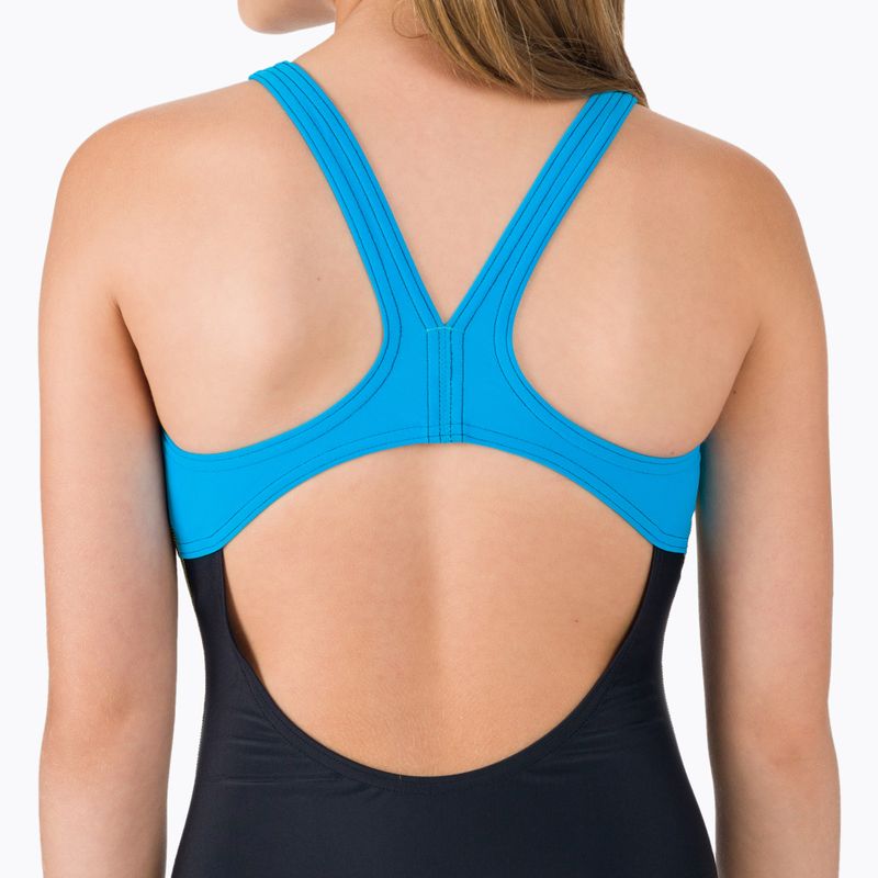 Купальник суцільний дитячий  arena Basics Swim Pro Back One Piece black/turquoise 8