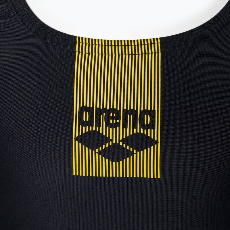 Купальник суцільний дитячий  arena Basics Swim Pro Back One Piece black/turquoise 3