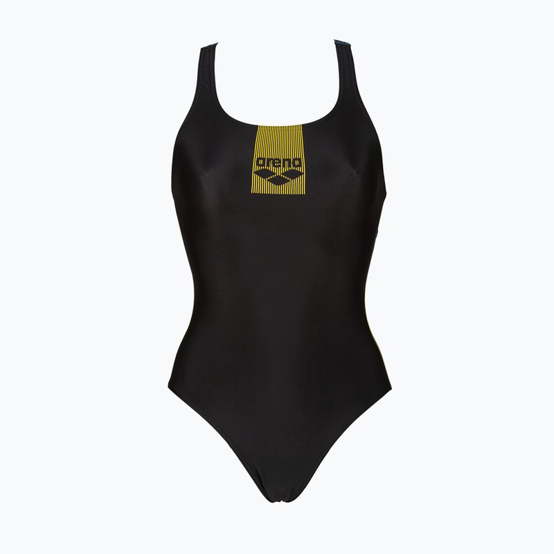 Купальник суцільний жіночий Arena Basics Swim Pro Back One Piece black/shark