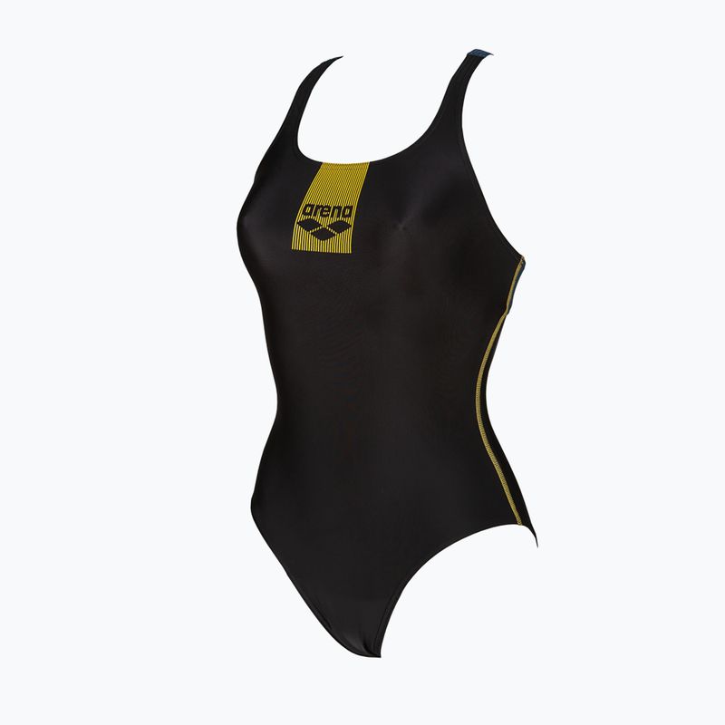 Купальник суцільний жіночий Arena Basics Swim Pro Back One Piece black/shark 3