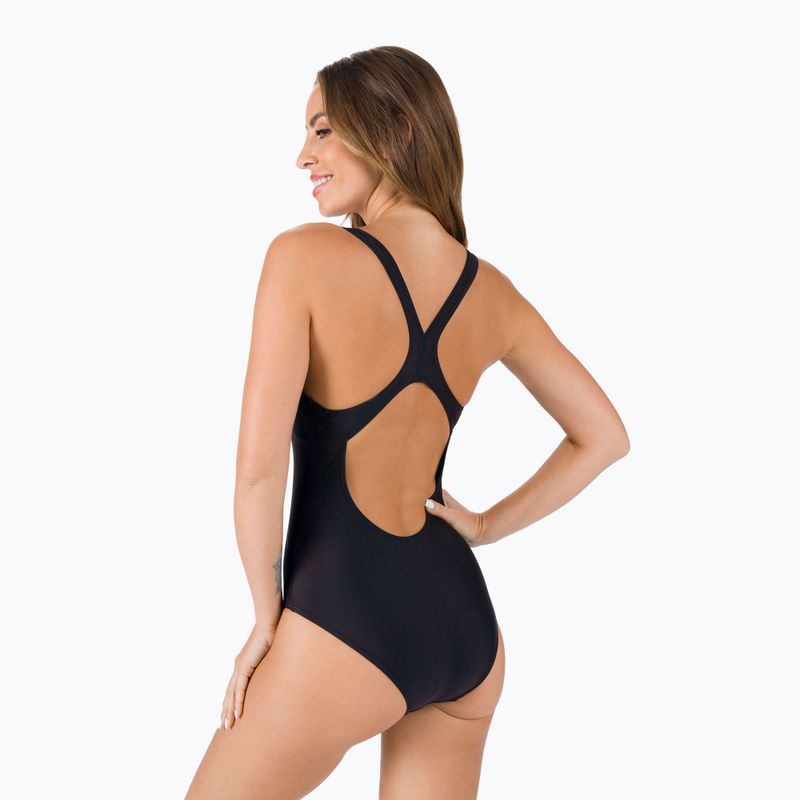 Купальник суцільний жіночий Arena Soul Swim Pro Back One Piece black/black 3