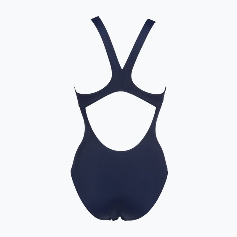 Купальник суцільний жіночий Arena Mirrors Swim Pro Back One Piece L navy/freak rose 5