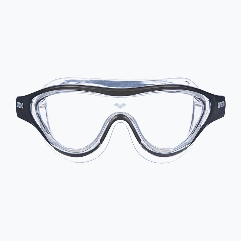 Маска для плавання arena The One Mask clear/black/transparent 2