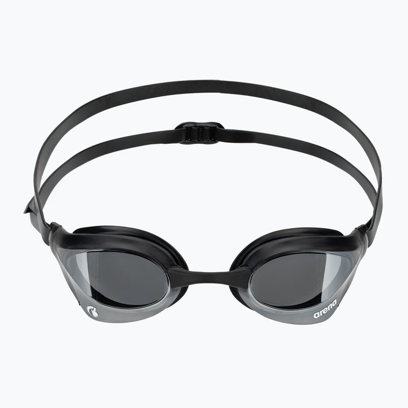 Окуляри для плавання Arena Cobra Core Swipe Mirror silver/black 2