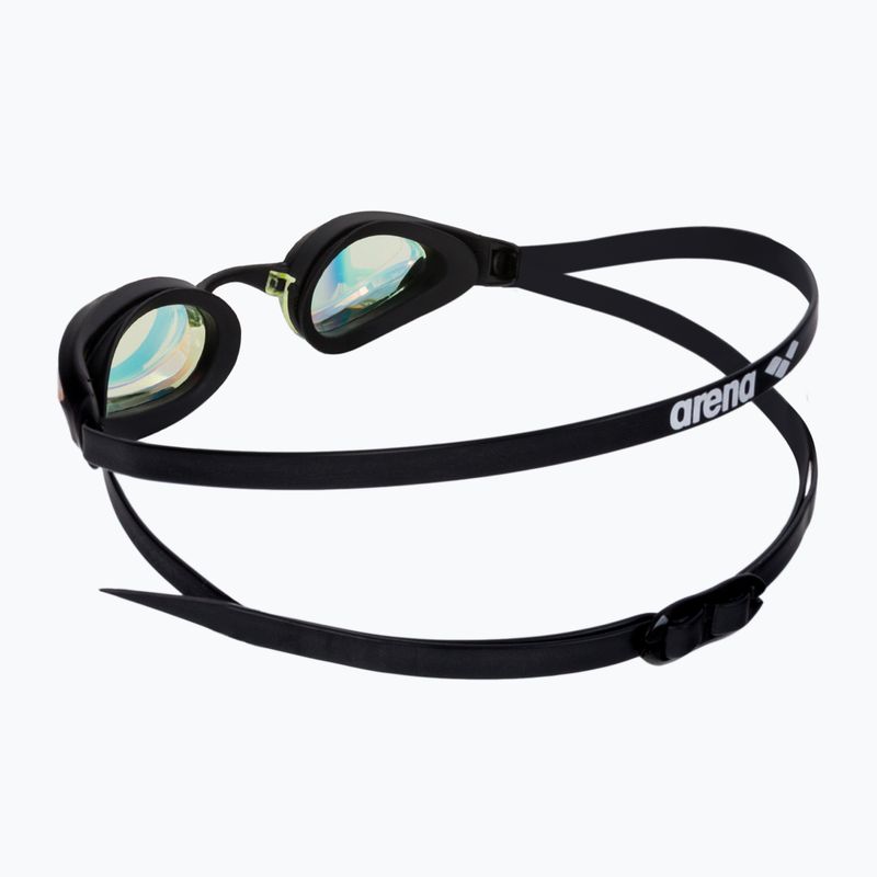 Окуляри для плавання Arena Cobra Core Swipe Mirror yellow copper/black 4