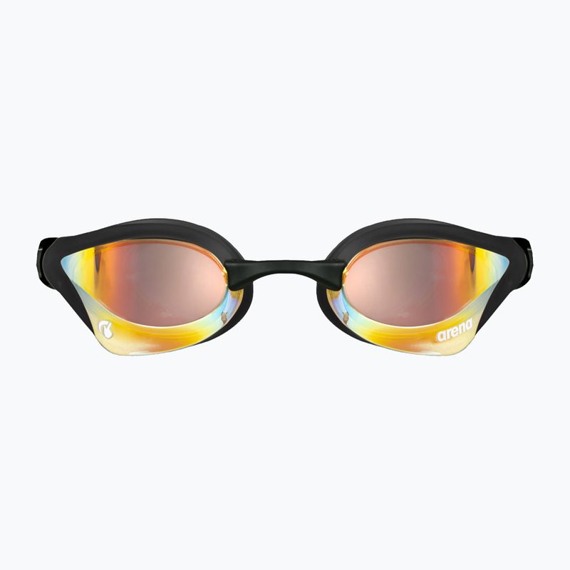 Окуляри для плавання Arena Cobra Core Swipe Mirror yellow copper/black 7