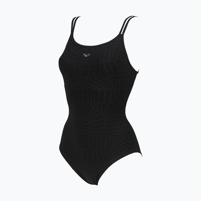 Купальник суцільний жіночий Arena Esther Cross Back One Piece black/black 6
