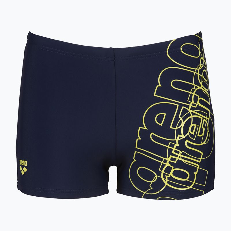 Плавки дитячі arena Spotlight Short navy/soft green 6