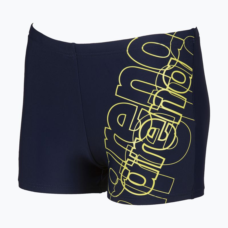 Плавки дитячі arena Spotlight Short navy/soft green 7