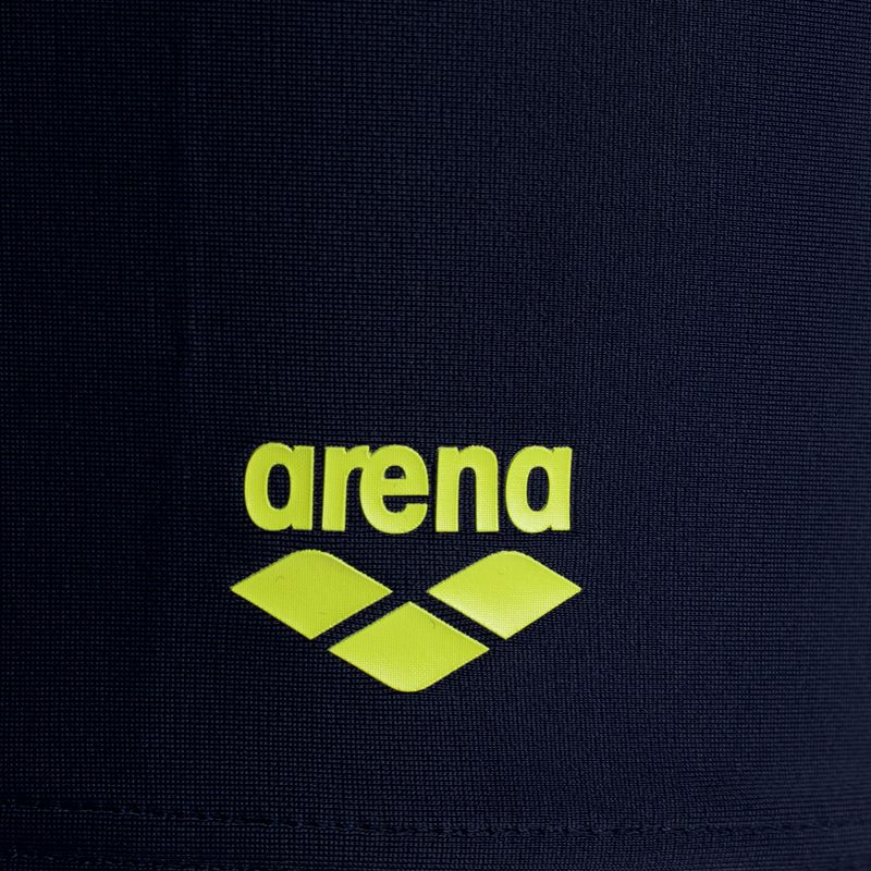 Плавки дитячі arena Spotlight Short navy/soft green 3