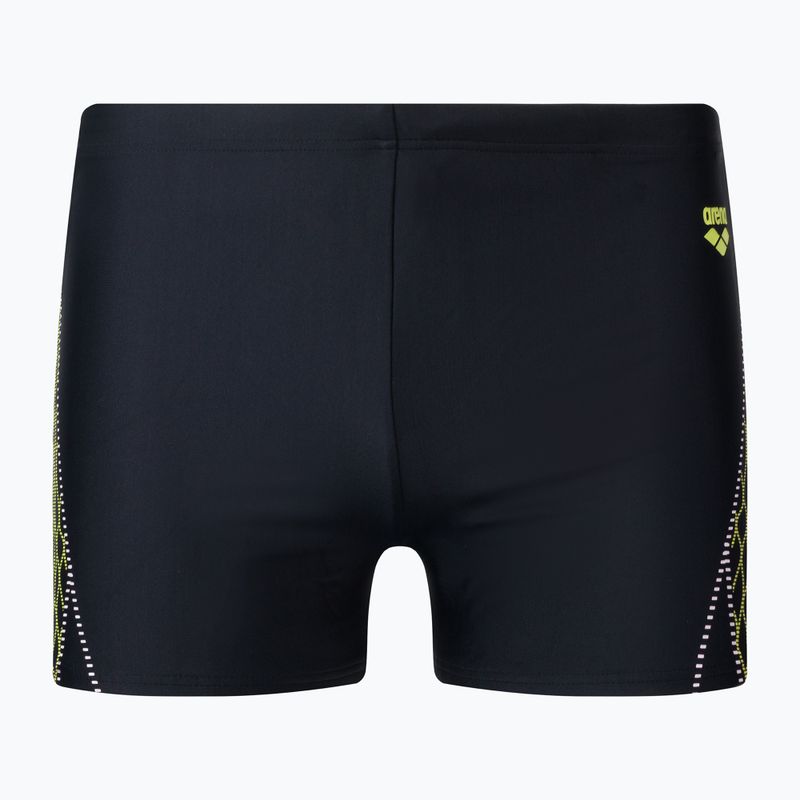 Плавки чоловічі Arena Twist Short black/soft green