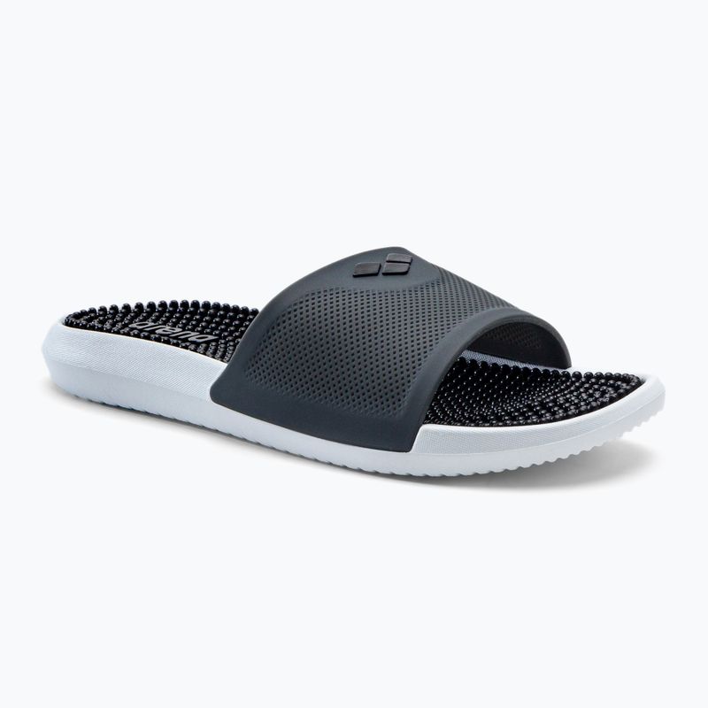 Шльопанці arena Marco dark grey/black/white