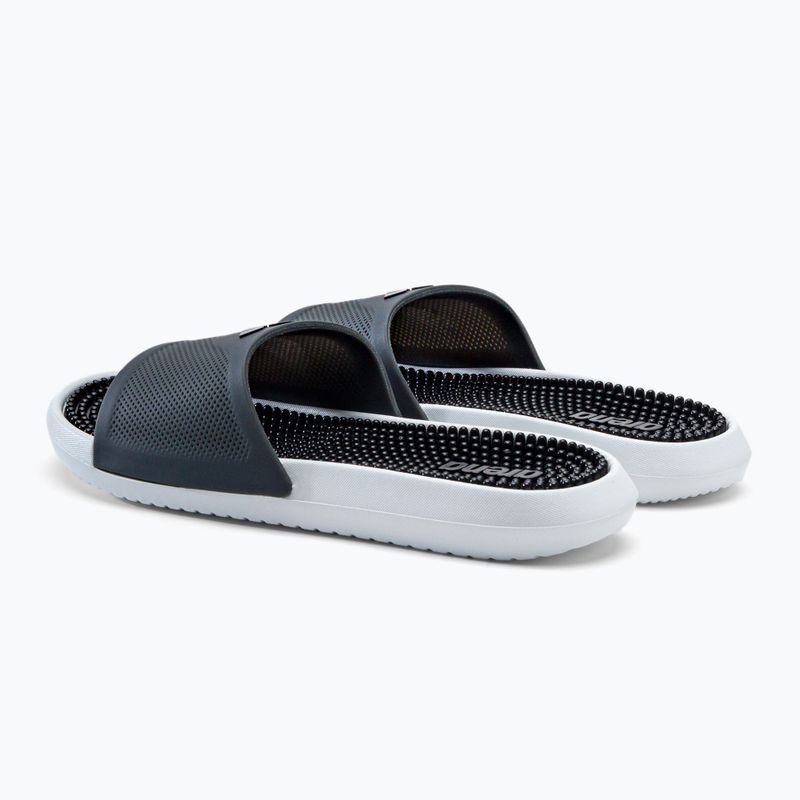 Шльопанці arena Marco dark grey/black/white 3