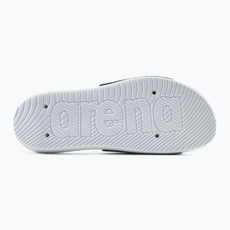Шльопанці жіночі arena Nina white/dark grey/black 4