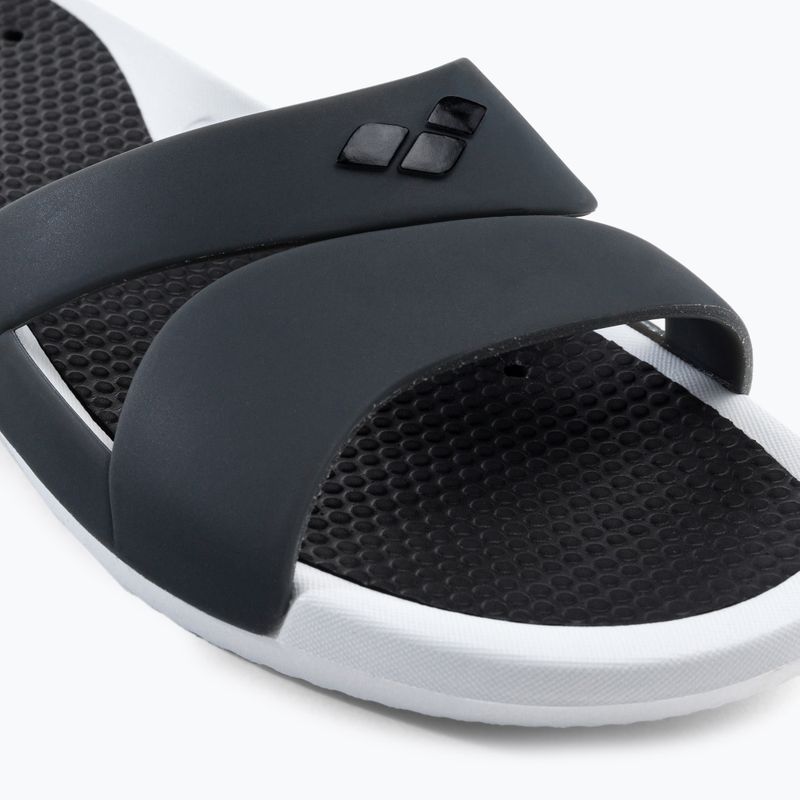 Шльопанці жіночі arena Nina white/dark grey/black 7