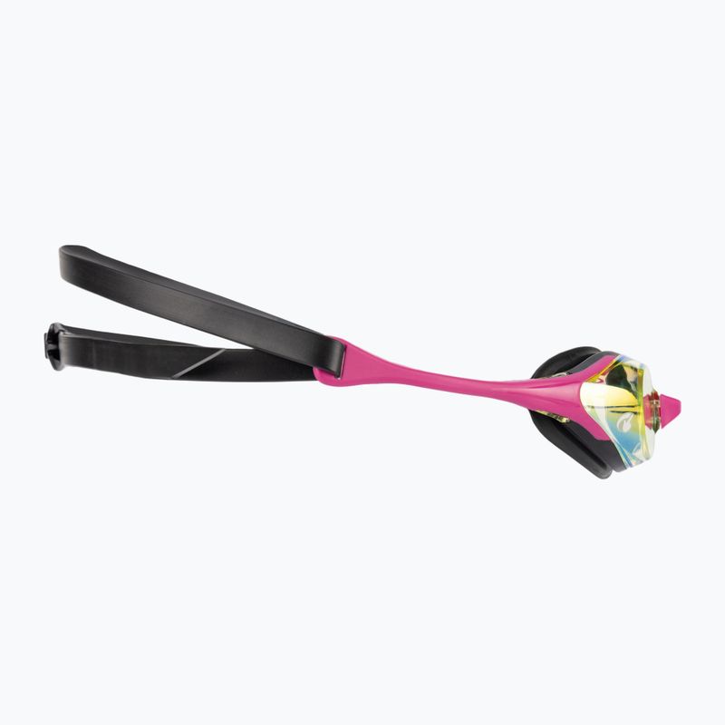 Окуляри для плавання Arena Cobra Swipe Mirror yellow copper/pink 3