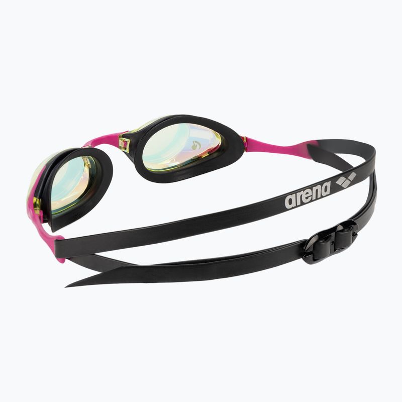 Окуляри для плавання Arena Cobra Swipe Mirror yellow copper/pink 4