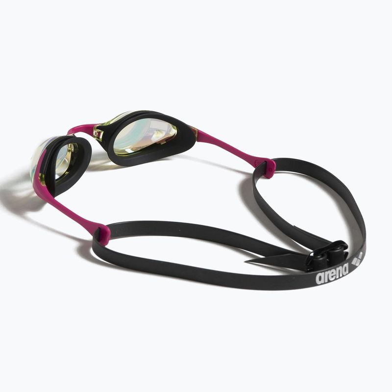 Окуляри для плавання Arena Cobra Swipe Mirror yellow copper/pink 7