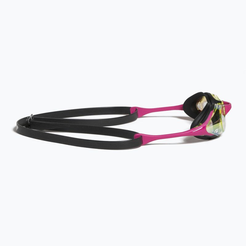 Окуляри для плавання Arena Cobra Swipe Mirror yellow copper/pink 10