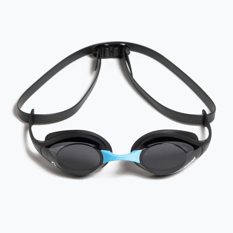 Окуляри для плавання Arena Cobra Swipe dark smoke/black/blue 8