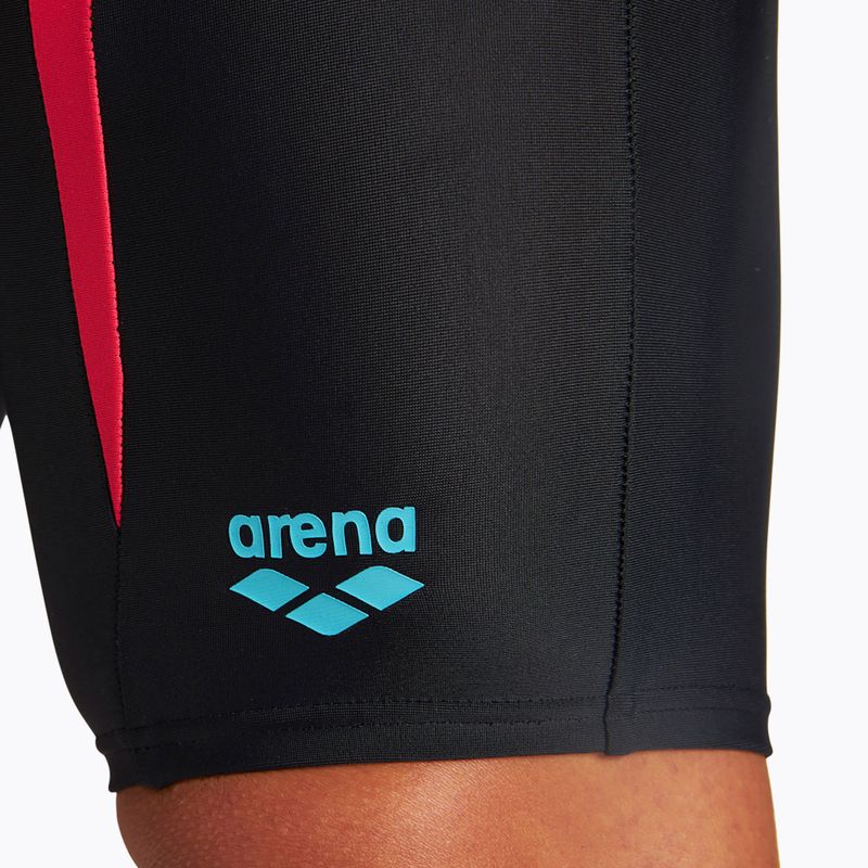 Плавки-джаммери чоловічі Arena Threefold Jammer black/black/anguria 8