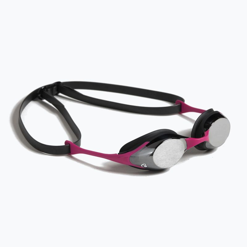 Окуляри для плавання Arena Cobra Swipe Mirror silver/pink