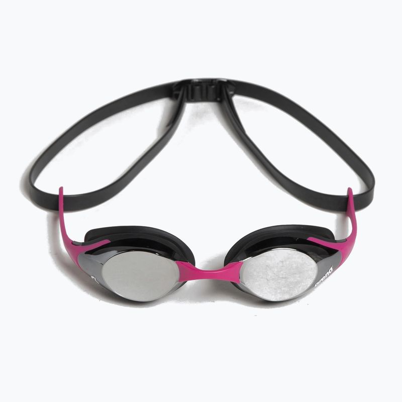 Окуляри для плавання Arena Cobra Swipe Mirror silver/pink 2