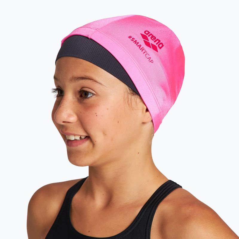 Шапочка для плавання дитяча Arena Smartcap Jr pink 7