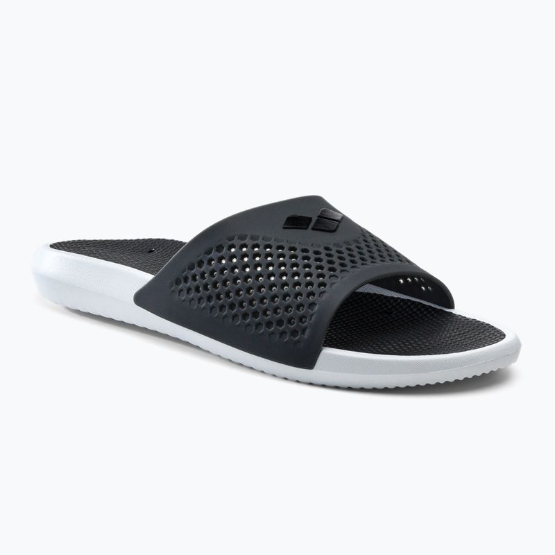 Шльопанці чоловічі arena Bruno white/black/grey
