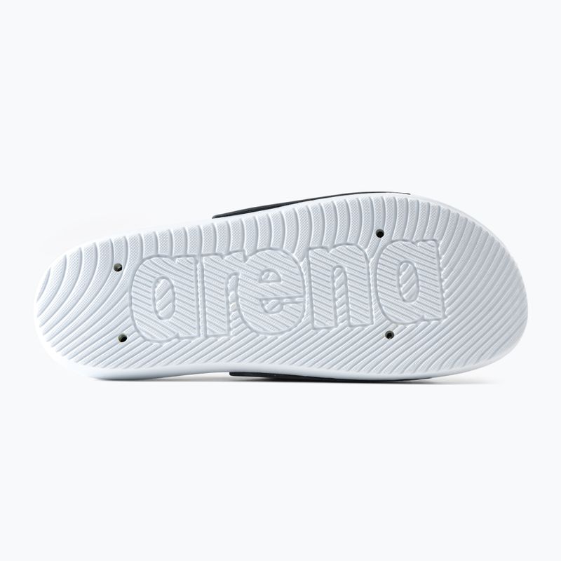 Шльопанці чоловічі arena Bruno white/black/grey 4