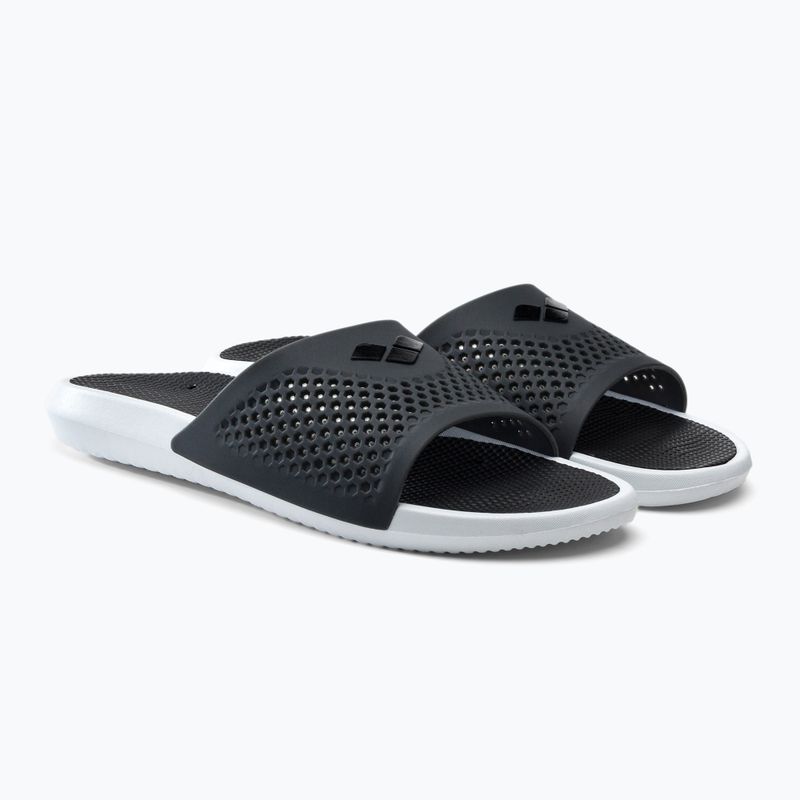 Шльопанці чоловічі arena Bruno white/black/grey 5