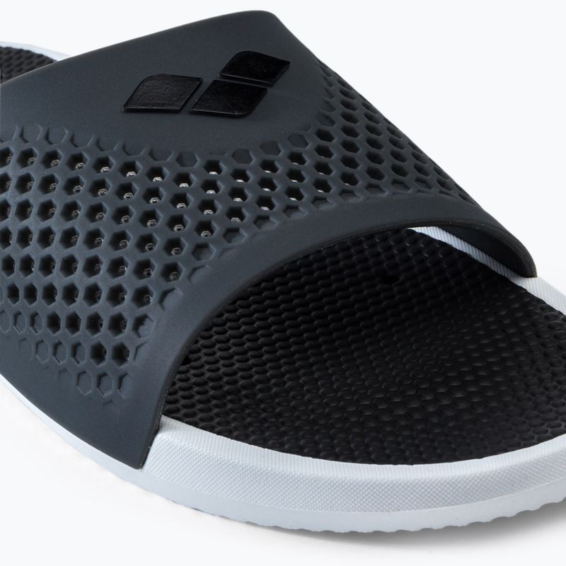 Шльопанці чоловічі arena Bruno white/black/grey 7
