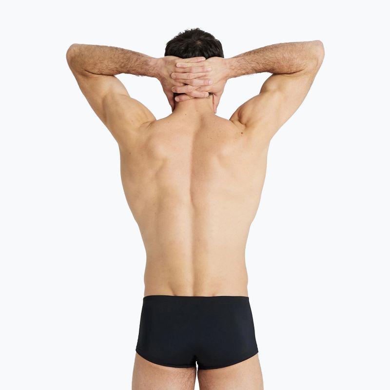 Плавки чоловічі Arena Team Swim Low Waist Short Solid black/white 5