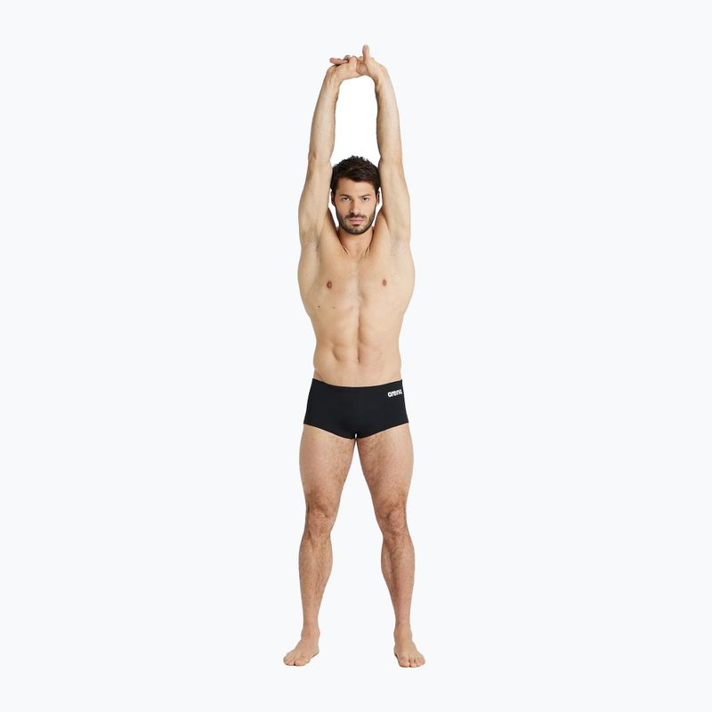 Плавки чоловічі Arena Team Swim Low Waist Short Solid black/white 6