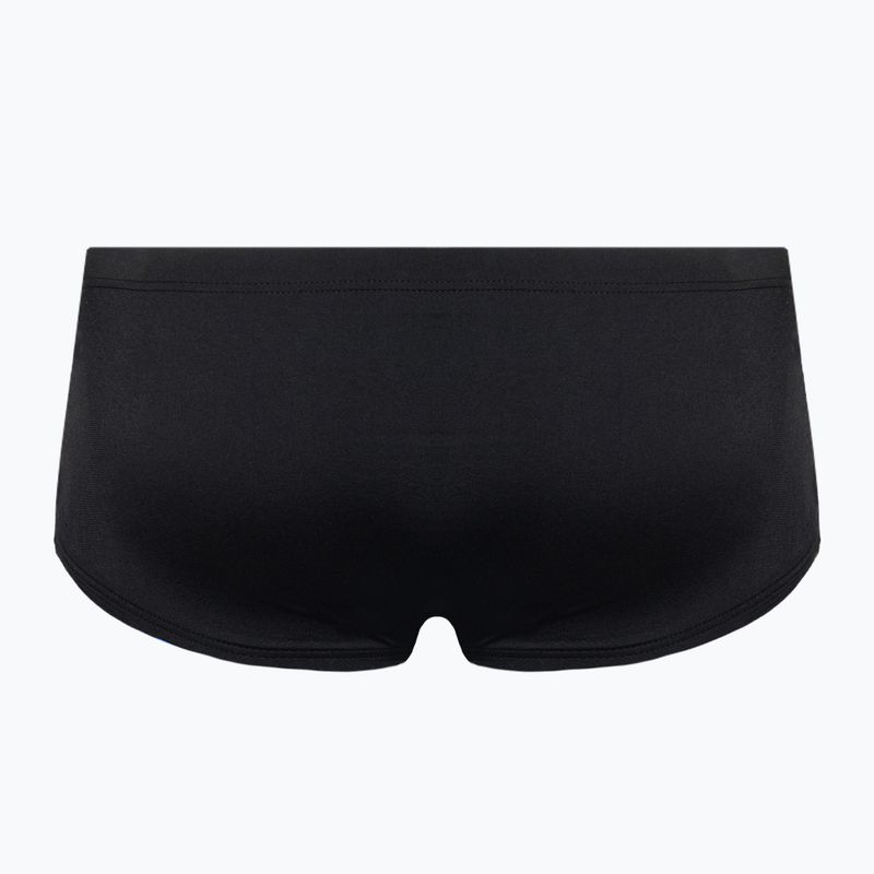 Плавки чоловічі Arena Team Swim Low Waist Short Solid black/white 2