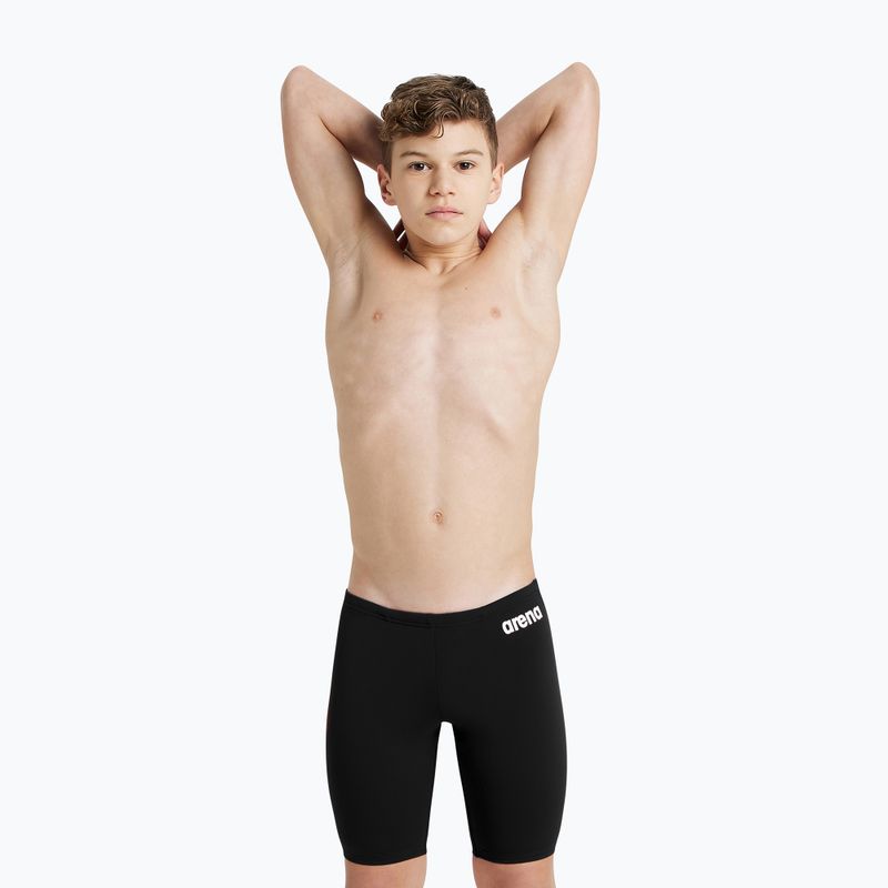 Джамери дитячі arena Team Swim Jammer Solid black/white 5