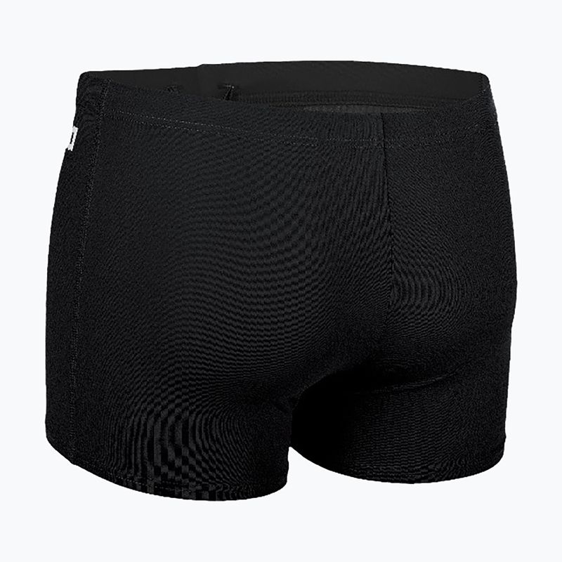 Плавки-боксерки Arena Team Swim Short Solid black/white 2