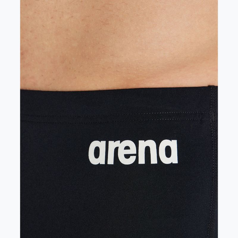 Плавки-боксерки Arena Team Swim Short Solid black/white 8