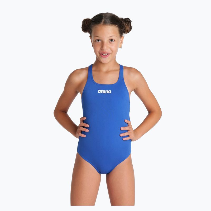 Купальник суцільний дитячий arena Team Swim Pro Solid royal/white 5