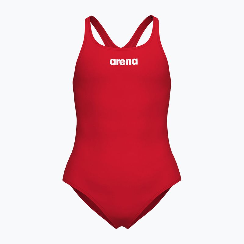Купальник суцільний дитячий arena Team Swim Pro Solid red/white