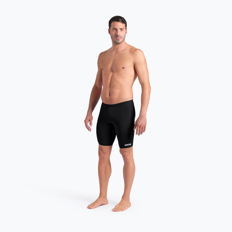 Плавки чоловічі arena Team Swim Jammer Solid black/white 6